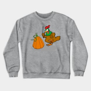 Carving Chicken Crewneck Sweatshirt